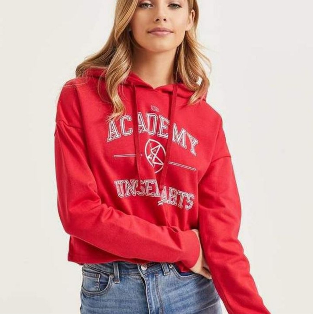 The Chilling Adventures of Sabrina Crop Hoodie